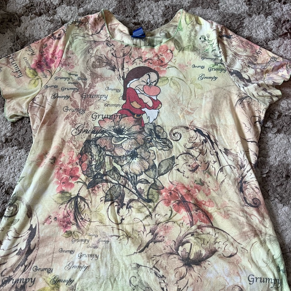 Grumpy Dwarf Graphic Women's Top
